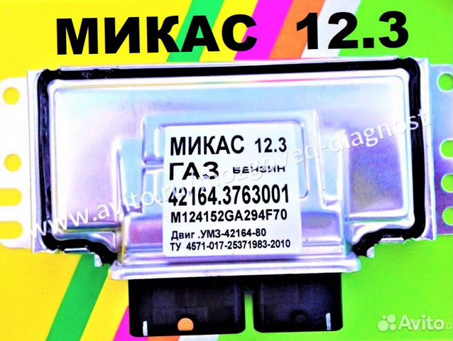 Эбу Мозг на Газ Эбу Микас 12.3 42164.3763001 GAF70