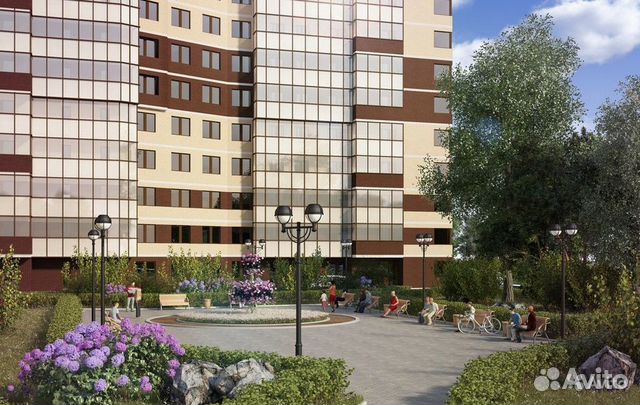 2-к квартира, 56.6 м², 1/24 эт. 2-к квартира, 56.6 м², 1/24 эт.