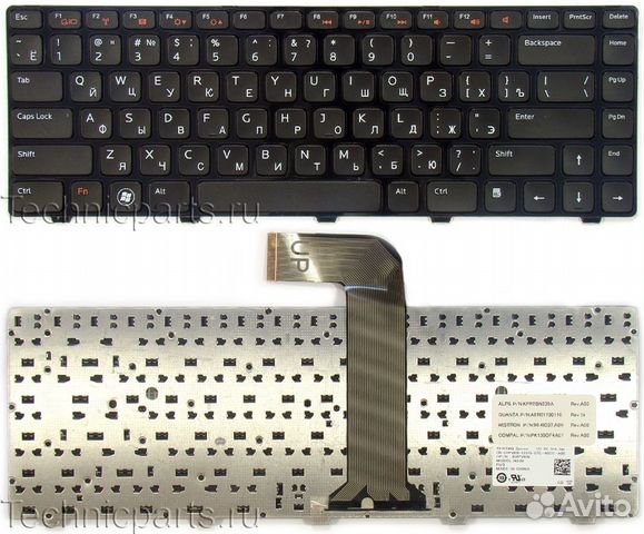 Клавиатуры для ноутбуков Acer Asus HP Lenovo