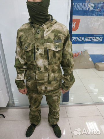 Горка-8 Костюм летний. Зеленный Мох. Ткань Хб Горка-8 Костюм летний. Зеленный Мох. Ткань Хб