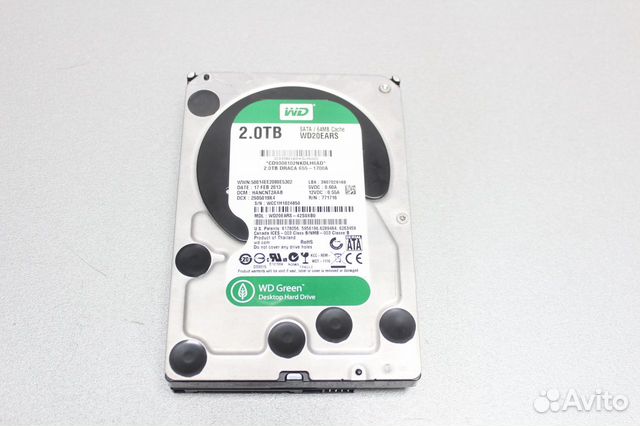 Жесткий диск Western Digital 2 TB (WD20ears)