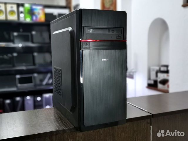 Системный Блок/Fx-4100/4gb/Rx460(2gb) /1000gb