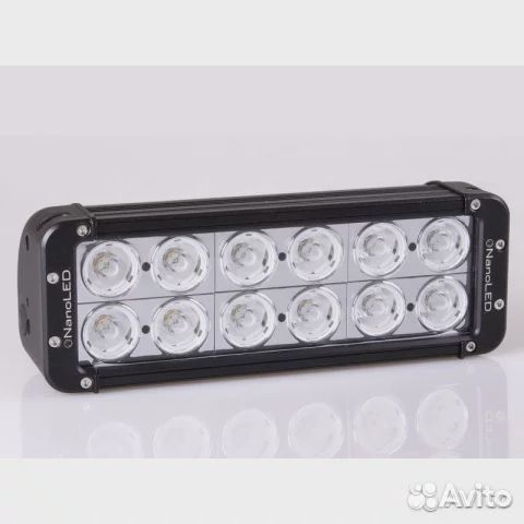 Светодиодная фара nanoled NL-20120B 120W ближний с Светодиодная фара nanoled NL-20120B 120W ближний с