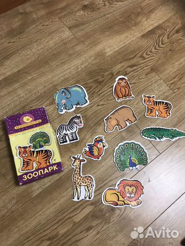 Пазлы для самых маленьких из двух частей дрофа