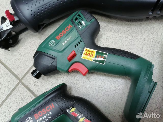 Набор аккумуляторных инструментов Bosch 18V Набор аккумуляторных инструментов Bosch 18V