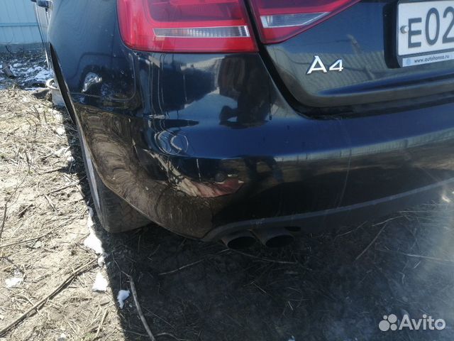 Audi A4 B8 бампер задний Audi A4 B8 бампер задний