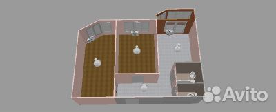 2-к квартира, 59.8 м², 12/15 эт.