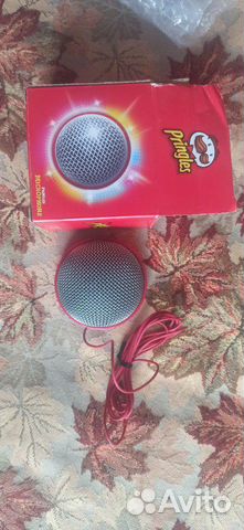 Колонки и микрофоны Pringles Колонки и микрофоны Pringles