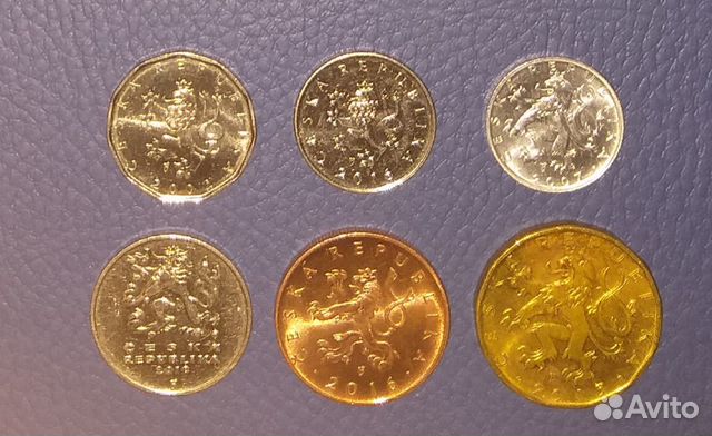 Наборы Монет Чехия Болгария