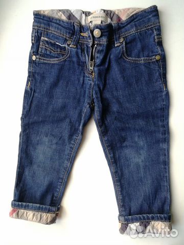 Джинсы Burberry 86см (2 года) Джинсы Burberry 86см (2 года)