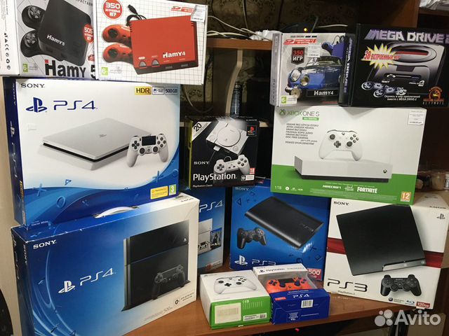 Игровые приставки PS4/PS3/PS2/PS1, X360/X1, Retro Игровые приставки PS4/PS3/PS2/PS1, X360/X1, Retro