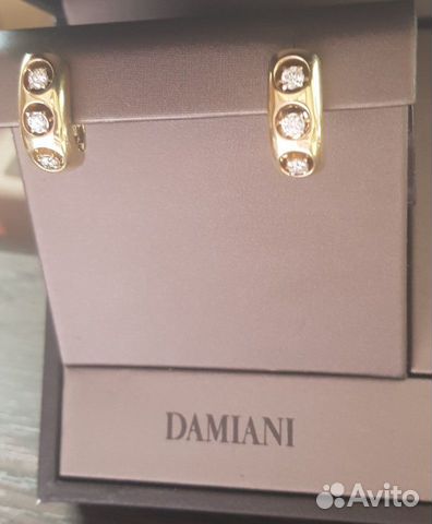 Серьги с бриллиантами Damiani Серьги с бриллиантами Damiani