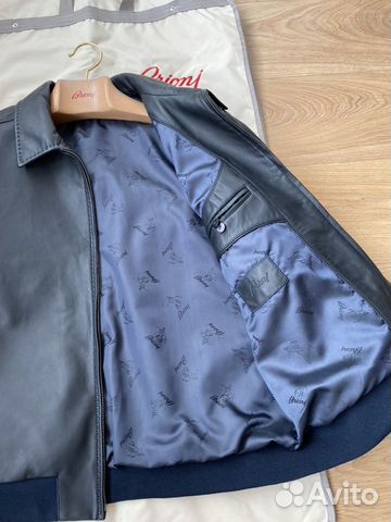 Кожаная куртка Brioni оригинал новая Кожаная куртка Brioni оригинал новая