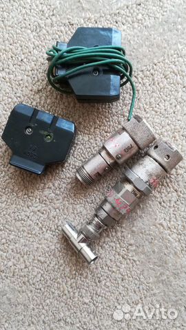 Штекер СССР розетка 220в отдам