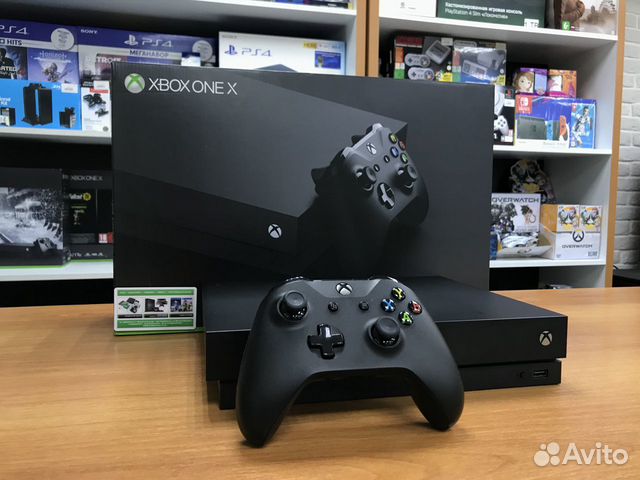 83512003625 Xbox One X 1Tb Black Б.У с гарантией