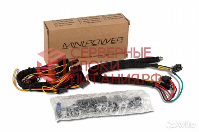 Блок питания 180Вт picopsu 24pin/4pin/SATA