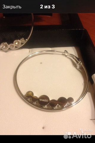 Серьги Guess Новые