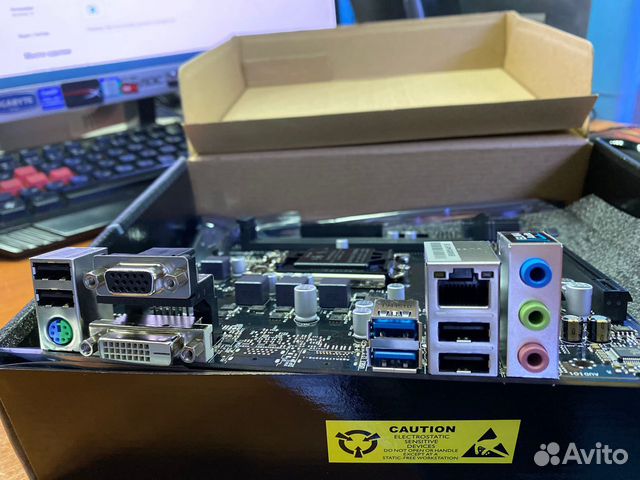 Новая материнская плата 1151v2 Asrock H310CM-DVS Новая материнская плата 1151v2 Asrock H310CM-DVS