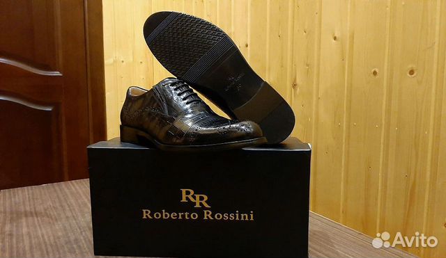 Туфли Оксфорды кожаные Италия Roberto Rossini Туфли Оксфорды кожаные Италия Roberto Rossini
