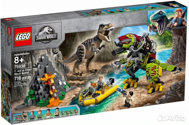 Lego Jurassic 75938 T. rex vs Dino-Mech Battle Lego Jurassic 75938 T. rex vs Dino-Mech Battle