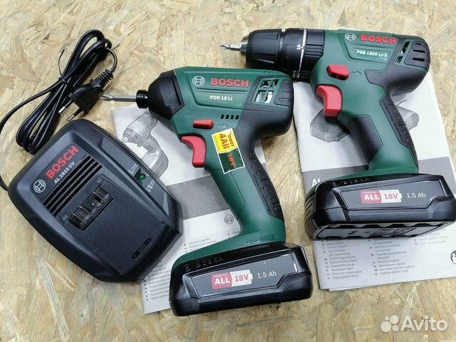 Шуруповерт + гайковерт Bosch Шуруповерт + гайковерт Bosch