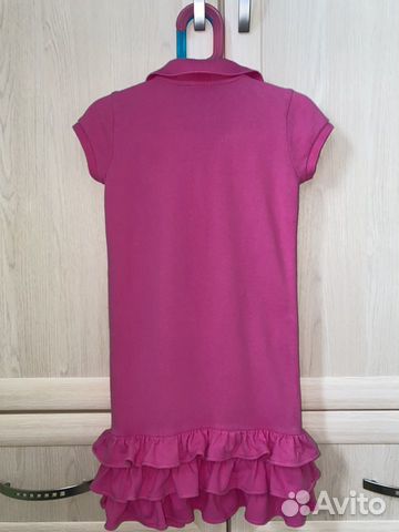 Платье Ralph Lauren поло, 6 лет, новое, фуксия
