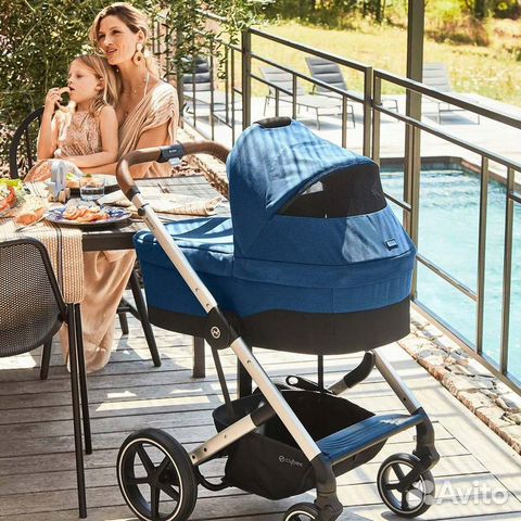 Коляска Cybex Balios S lux Silver frame 2020г Коляска Cybex Balios S lux Silver frame 2020г