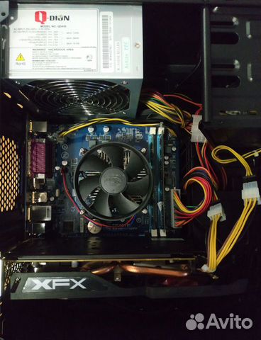 Игровой Intel Core I5 3450+8GB DDR3+RX570+SSD 120G