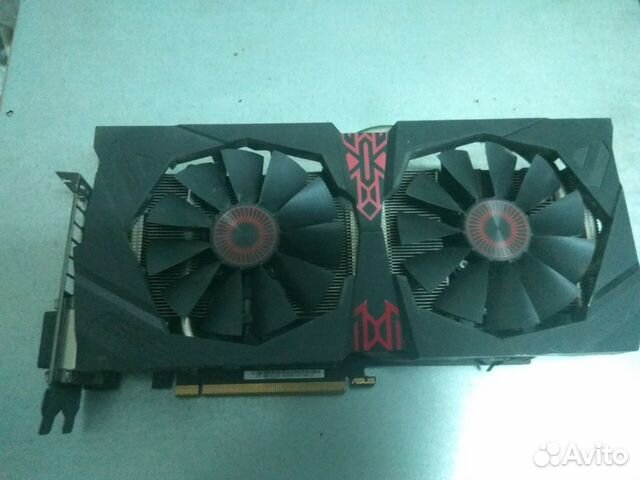 Видеокарта asus strix R9 380 2Gb