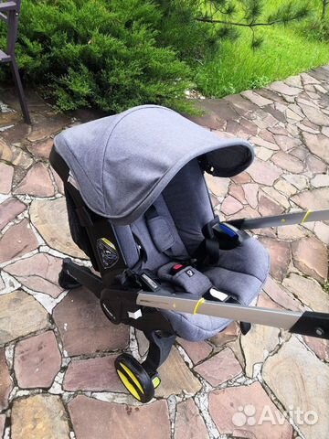 Doona оригинал серая + дождевик и сумка Doona оригинал серая + дождевик и сумка