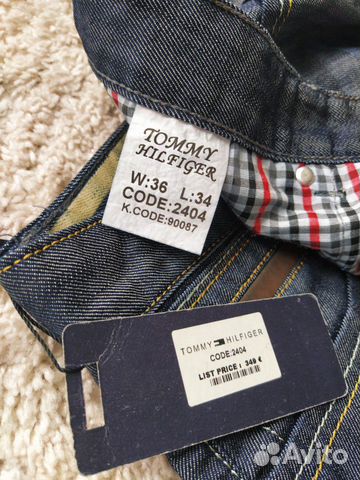 Джинсы мужские Tommy Hilfiger Джинсы мужские Tommy Hilfiger