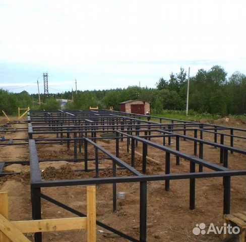 Фундамент на винтовых сваях