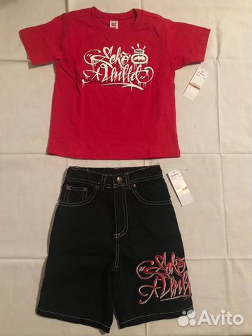 Комплект ecko unltd шорты и футболка для мальчика