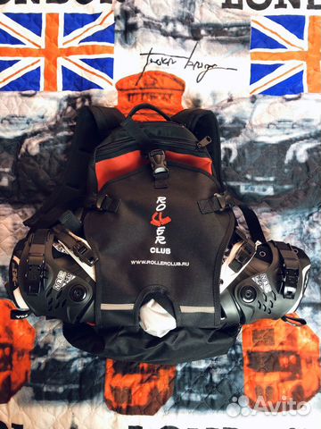 Ролики Fila NRK Pro Black р-р37,5 с комплектом защ Ролики Fila NRK Pro Black р-р37,5 с комплектом защ