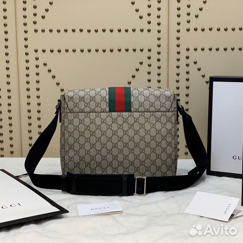 Сумка-мессенджер Gucci Supreme 475432 Сумка-мессенджер Gucci Supreme 475432