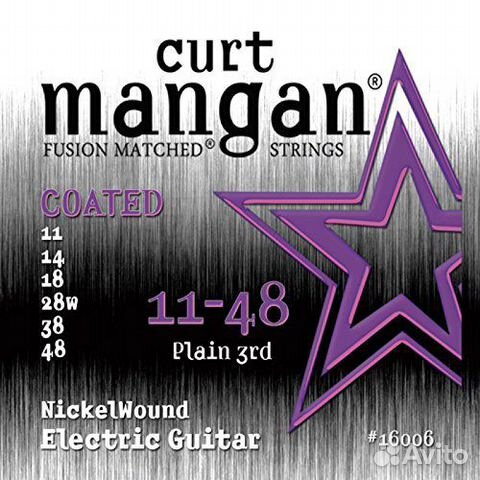 Струны для электрогитары Curt Mangan Fusion Matche Струны для электрогитары Curt Mangan Fusion Matche