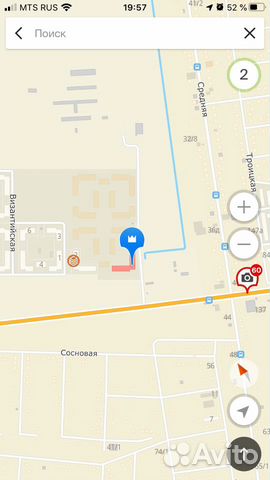 1-к квартира, 39.7 м², 2/7 эт.