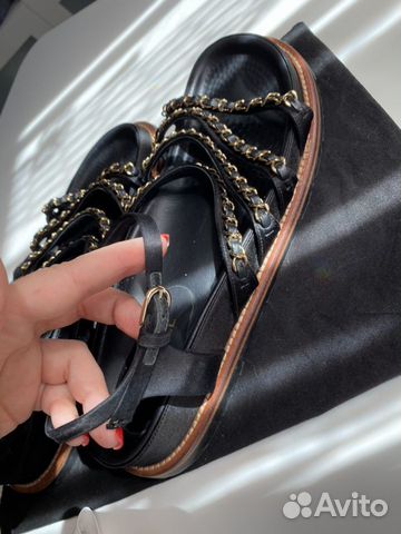 Сандалии Chanel