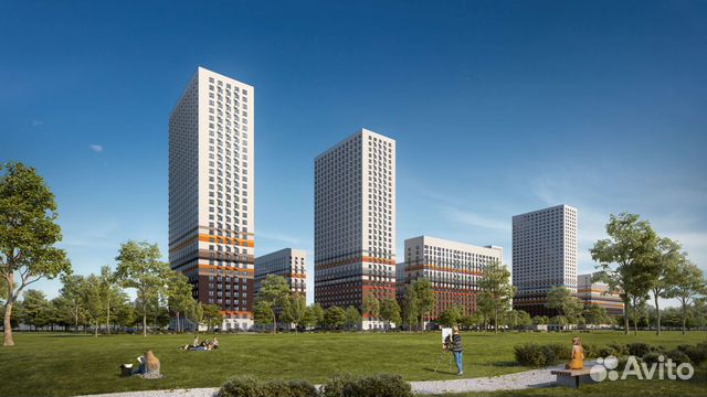 3-к квартира, 78.3 м², 24/33 эт.