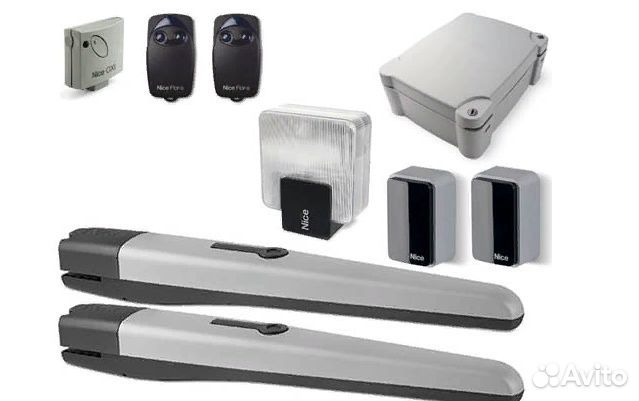 Приводы для распашных ворот nice toona 4016P AL12