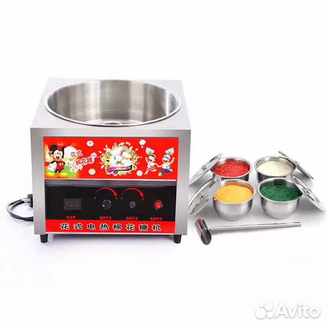 Аппарат Фигурной Сладкой Ваты Электр/Газ