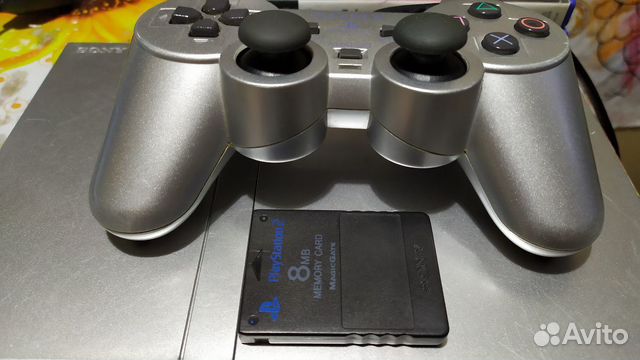 Sony PlayStation 2 slim + 6 лицензионных игр