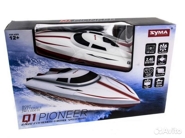 Радиоуправляемый катер Syma Q1 Speedboat RTR 2.4G