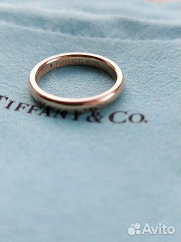 Золотое кольцо Tiffany&Co (оригинал)