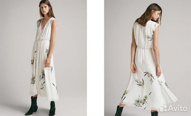 Massimo Dutti, платье, блузка Massimo Dutti, платье, блузка