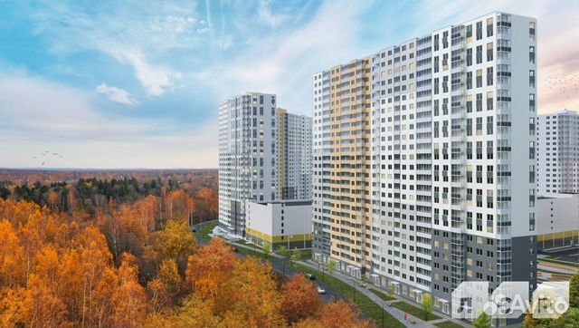 1-к квартира, 36.6 м², 19/22 эт.