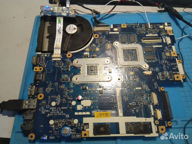 Материнская плата LA-5893P acer 5742g