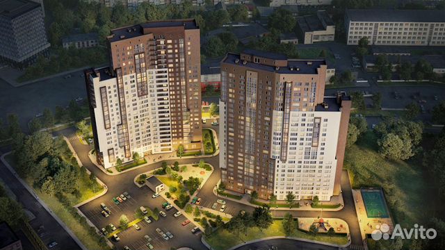 1-к квартира, 38.7 м², 18/25 эт. 1-к квартира, 38.7 м², 18/25 эт.
