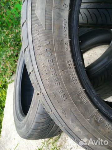 Покрышки б/у 195/55/16 Kumho 4 шт Покрышки б/у 195/55/16 Kumho 4 шт