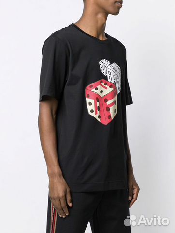 Fendi Dice T shirt in Black Fendi Dice T shirt in Black